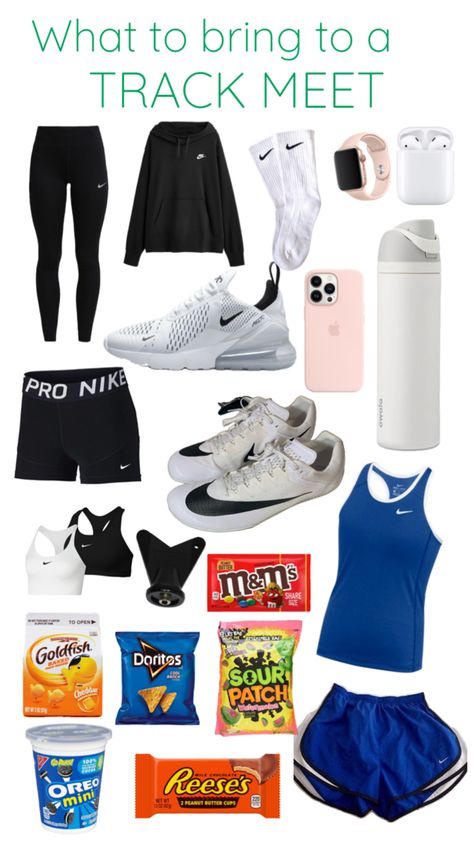 Track Workout Training, Track Bag, Marathon Prep, Track Outfits, Track And Field Sports, Track Meet, Fitness Wear Outfits, Volleyball Outfits, Casual Preppy Outfits