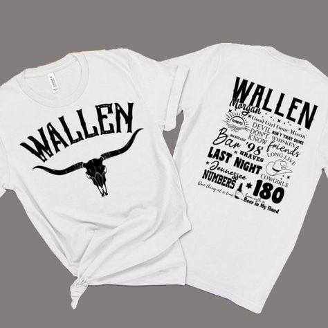 Morgan Wallen Shirt, Cowboy Wallen T-Shirt, Wallen Western T- Shirt, Country Music Shirt Product Description * Fabric: 100% Open End Cotton. Environmentally-Friendly Manufactured Cotton That Gives Thicker Vintage Feel To The Shirt. * Size: Please Measure Your Body Before Choosing A Size To Place An Order. Checkout Our Sizing Chart In Photos To Choose The Best Size For You. * Processing: It Takes About 3-5 Working Days Of Ordering To Make And Ship To You. * They're Wonderful Gifts For Your Family Morgan Wallen Concert Shirt Ideas, Morgan Wallen Svg Shirt, Tshirt Design Ideas Western, Morgan Wallen T Shirt, Morgan Wallen Shirts, Morgan Wallen Tshirt, Wallen Shirt, Country Music Shirt, Western Style Shirt