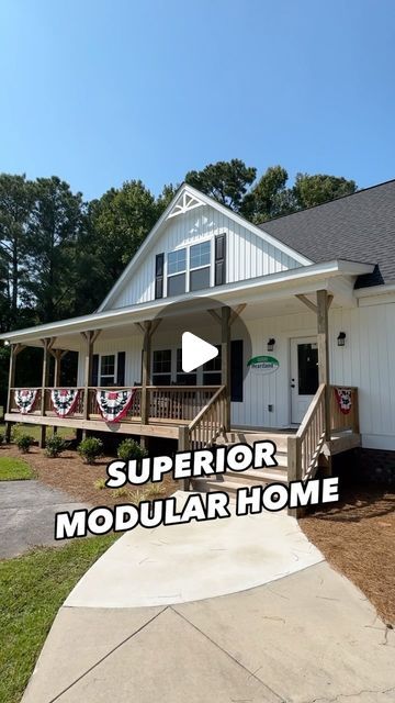 5 Bedroom Manufactured Home, Nutech Homes, Manufactured Farmhouse Modular Homes, Most Economical Homes To Build, Prefab Farmhouse Modular Homes, Modular Homes Farmhouse Interior, Premanufactured Homes, Luxury Modular Homes, Boxable Homes