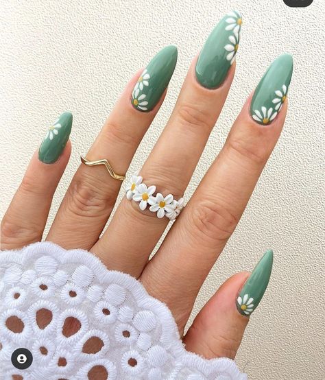 Early Spring Nails, Nails Fresh, Floral Nail Designs, Nail Designs Spring, Pretty Acrylic Nails, Floral Nails, Nail Arts, Purple Nails, Flower Nails