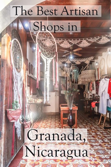 The Best Sustainable and Artisan Shops and Fashion in Granada, Nicaragua - Ecocult Grenada Nicaragua, Granada Nicaragua, Cosy Cafe, Nicaragua Travel, Best Places To Shop, Fashion Shops, Artisan Fashion, Places To Shop, Best Coffee Shop