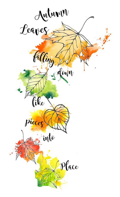 Autumn Leaves Falling Tattoo, Falling Leaves Tattoo, All Too Well Tattoo, Tattoo Concept Art, Well Tattoo, Tatts Ideas, Autumn Leaves Falling, Leaves Tattoo, Leaves Falling