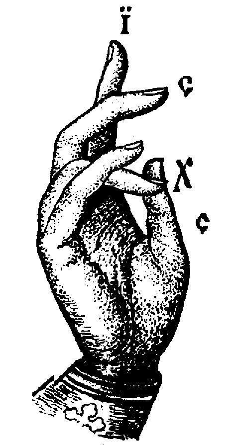 The hand gesture of blessing is also a kind of sign language, with the fingers shaping letters. Tattoo Main, Hand Symbols, Esoteric Art, Christian Symbols, Occult Art, Religious Icons, Medieval Art, Sacred Art, Religious Art