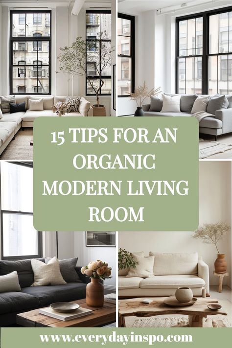 Get the organic modern living room style with these quick tips. Organic Modern Living Room Cream Couch, Organic Modern With Grey Couch, Organic Modern Cottage Living Room, Modern Organic Transitional Living Room, Transitional Organic Modern Living Room, Organic Modern Great Room, Modern Organic Living Room Grey Couch, Organic Traditional Living Room, Organic Modern Living Room Decor Ideas