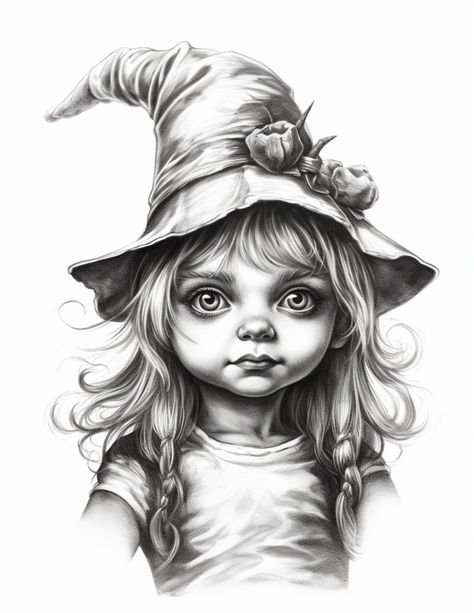 Coloring Sketches, Motif Vector, Pictures To Color, Gnome Pictures, Grayscale Coloring Books, Cool Pencil Drawings, Fairy Coloring Pages, Fantasy Drawings, Fairy Coloring