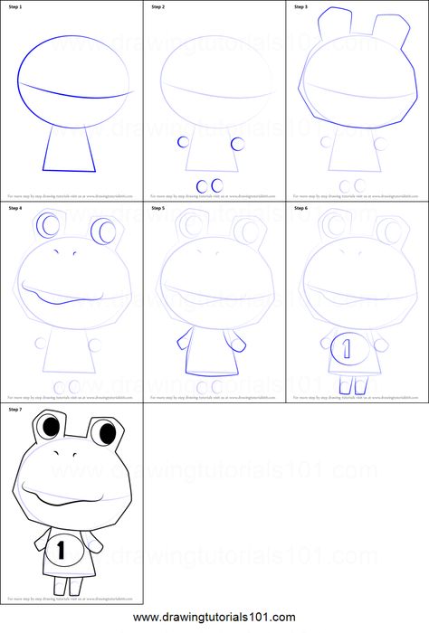 Tad Animal Crossing, How To Draw Animal Crossing Style, Animal Crossing Base Drawing, Animal Crossing Doodles, Animal Crossing Art Guide Paintings, Animal Crossing Characters Drawing, Animal Crossing Sketchbook, Drawing Sheet, Animal Games