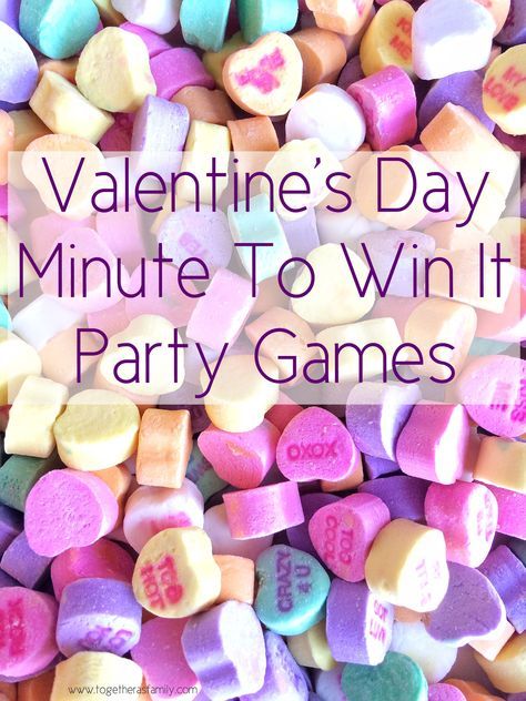 Minute To Win It Party, Classroom Valentines Party, Valentines Class Party, Valentine's Day Party Games, Valentine Party Game, Games For Kids Classroom, Party Games For Kids, It Party, Funny Baby Shower Games