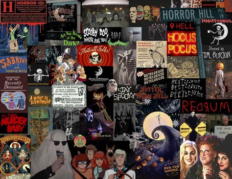 Halloween Collage Background for Laptop Helloween Wallpaper Laptop, Halloween Wallpaper For Laptop, Horror Wallpaper Laptop, Halloween Backgrounds Wallpapers Desktop, Funny Laptop Wallpaper, Halloween Mac Wallpaper, Hd Halloween Wallpaper Desktop, Horror Movie Laptop Wallpaper, Horror Desktop Wallpaper