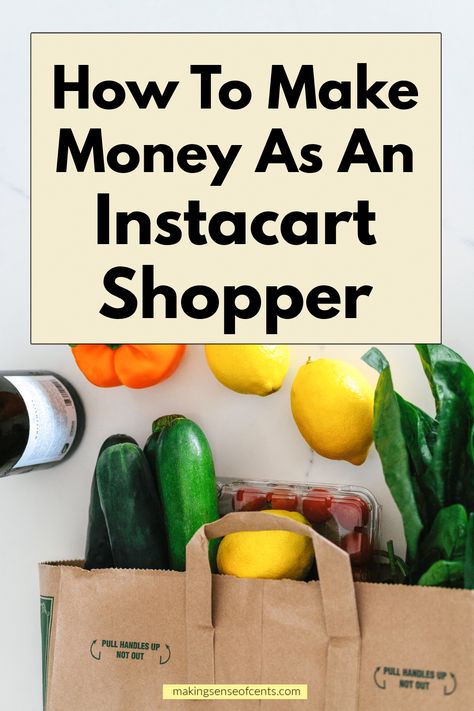 Instacart Shopper Review: How much do Instacart Shoppers earn? Do you want to make money driving for Instacart? This Instacart Shopper Review will show you how it works and how much money you can make. Instacart Shopper, Online Money Making Ideas, Extra Income Ideas, Online Money Making, Earn Extra Cash, Making Extra Cash, Money Making Ideas, Earn More Money, Earn Cash