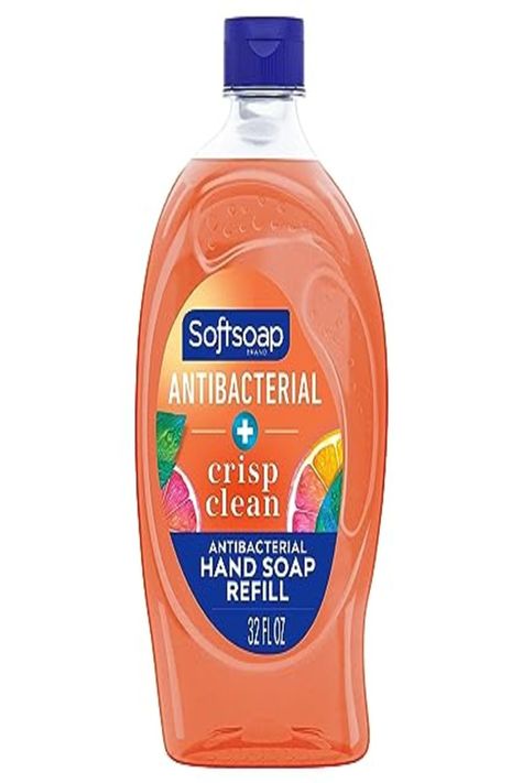 Softsoap Antibacterial Liquid Hand Soap Refill is a practical choice for germ protection, maintaining cleanliness, and leaving hands feeling refreshed. Benzalkonium Chloride, Antibacterial Soap, Hand Soap Dispenser, Liquid Hand Soap, Best Soap, Foaming Hand Soap, Clean Scents, Grooming Kit, Clean Skincare