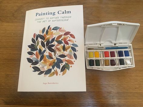 Review: Painting Calm by Inga Buividavice Inga Buividavice, Can Painting, Crafts For The Home, Plastic Flowers, Watercolor Brushes, Watercolor Techniques, Having A Blast, Try Something New, New Hobbies