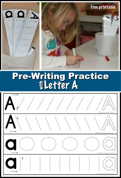 Handwriting Strokes Preschool, Writing For Preschoolers Free Printable, Letter Introduction Activities, Writing Station Preschool, Toddler Writing Practice, Preschool Writing Center Ideas, Pencil Control Worksheets Free, Letter Tracing Preschool, Kindergarten Writing Practice