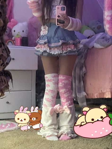 Cutecore Aesthetic Outfit, Cutecore Outfit Ideas, Kawaiicore Outfits, Kawaiicore Clothes, Jojifuku Aesthetic, Kawaii Core Outfit, Jojifuku Outfit, Cute Outfits Kawaii, Kawaiicore Fashion