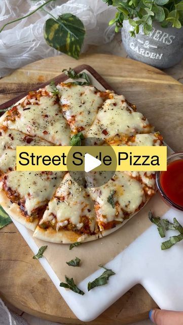 Neeti Jain on Instagram: "Street style Pizza 🍕

Preparation time : 20min

Ingredients used:
•1/4th cup capsicum
•1/4th cup tomato
•1/4th cup onion
•1/4th cup boiled corn
•1/2tsp salt
•1tsp chilli flakes
•1tsp mixed herbs 
•2tbsp pizza sauce
•1tbsp Mayo 
•Grated cheese
•Pizza roti 

#dosa #streetdosa #streetfood #pizzadosa #dosalovers #masaladosa #borivalifamousfood #foodporn #foodblogger #foodie #streetfoodindia #streetfoodlover #mumbaifood #mumbaisteetfood #borivali #borivalifoodie #followforfollowback #foodstagram #foodland_19 #foodreels #exploring #exploringfood #likeforlikes #viral #tempting #explorepage" Roti Pizza Recipes, Pizza Preparation, 2024 Street Style, Boiled Corn, Mumbai Food, Chilli Flakes, Grated Cheese, Pizza Sauce, Pizza Recipes