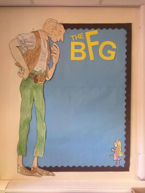 BFG display board Bfg Display, Rohl Dahl, Bfg Party, Bfg Book, Bfg Activities, Bfg Novel Study, The Bfg Book, Bfg Roald Dahl, Roald Dahl Activities