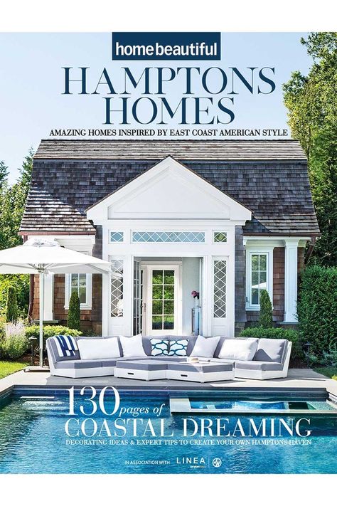 A home tour that shows how to decorate in Hamptons style | Home Beautiful Magazine Australia Hamptons House Interior, Hamptons Style House, Hamptons Style Living Room, Hamptons Interior Design, Hampton Homes, Hamptons Style Interior, Hampton Style Home, Hamptons Style Decor, Hamptons Homes