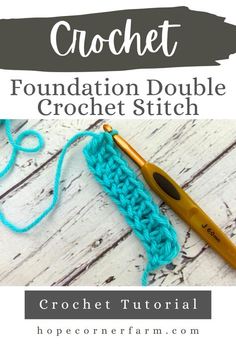 Learn how to Foundation Double Crochet Stitch (FDC) with our crochet tutorial. Our crochet photo tutorial, crochet video tutorial, and crochet written instructions will have you creating the Foundation Double Crochet in no time! Foundation Double Crochet Tutorials, Crochet Double Stitch, Double Crochet Stitch Tutorial, Foundation Double Crochet, Crochet Chain Stitch, Crochet Stitch Tutorial, Half Double Crochet Stitch, Crochet Chain, Stitch Tutorial