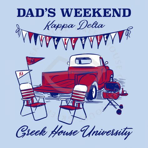 Sorority Parents Weekend, Aoii Shirts, Dads Weekend, Diamond Shirt, Sorority Themes, Parents Weekend Shirts, Kappa Delta Sorority, Sorority Sisterhood, Parents Weekend