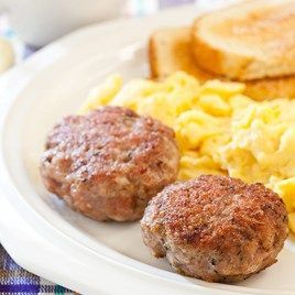 Homemade Pork Breakfast Sausage without additives- recipe originated from Cook's Country Burritos Vegetarian, Freeze Breakfast, Burritos Healthy, Burritos Freezer, Homemade Breakfast Sausage Recipe, Freezable Breakfast, Homemade Gelato, Breakfast Sausage Seasoning, Homemade Breakfast Sausage