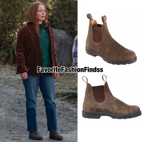 Lauren Ambrose as Van Palmer in Yellowjackets • Blundstone Women’s All-Terrain Chelsea Boots in Rustic Brown Van Palmer Yellowjackets, Van Palmer, Blundstone Women, Lauren Ambrose, Rustic Brown, Instagram Fashion, Chelsea Boots, Chelsea, Van