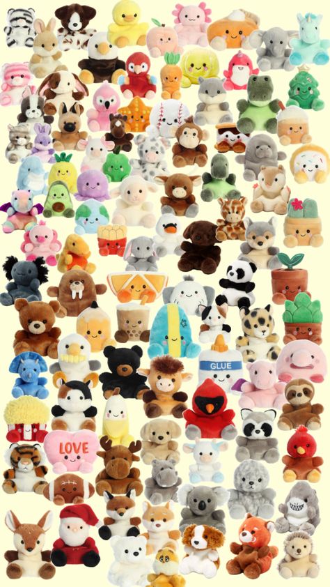 #palm pals 💛💛💛 Palm Pals Aesthetic, Palm Pals, Tiny Toys, Toy Rooms, Cute Stuffed Animals, Cute Cute, Soft Toys, Literally Me, Cute Stuff