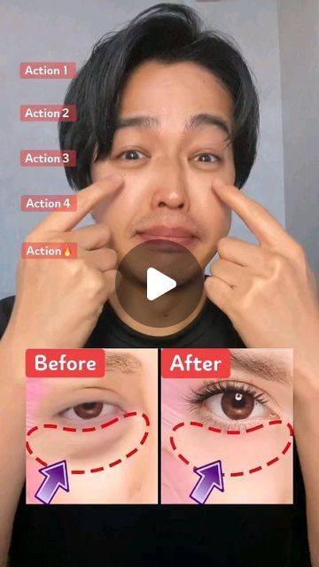 Free Face Yoga Exercises, Face Yoga Exercises Eyes, Face Yoga Eyes, Face Massage Tutorial, Face Lift Exercises, Face Massage Anti Aging, Facial Massage Routine, Face Yoga Exercises, Face Yoga Facial Exercises