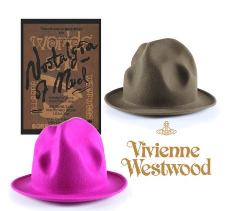 Vivienne Westwood Mountain 'Pharrell Williams' Hat Pharrell Williams Hat, Vivienne Westwood Hat, Runway Hats, Vivienne Westwood Fashion, Punk Mode, Vivian Westwood, Art Hats, Andreas Kronthaler, Mountain Hat