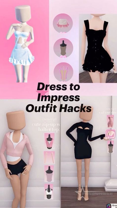 Fancy Dress Code, Outfit Hacks, Aesthetic Roblox Royale High Outfits, Combo Dress, Themed Outfits, Style Mistakes, Clothing Hacks, الرسومات اللطيفة, Dress Codes