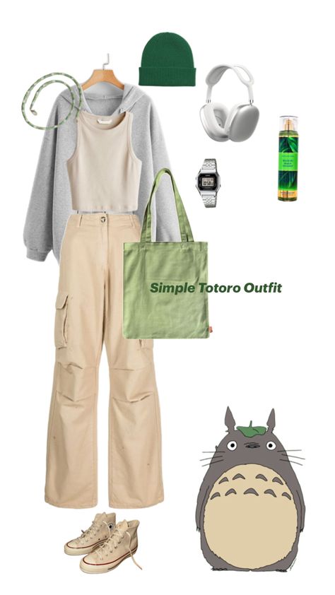 Totoro Outfit, Cosplay Outfits, Casual Style Outfits, Casual Style, Fashion Outfits, Clothes