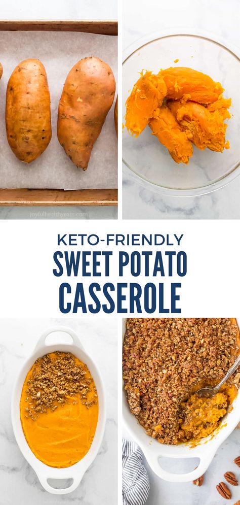 Indulge in the cozy flavors of the season with our Keto-Friendly Sweet Potato Casserole! This low-carb twist on a classic favorite is perfect for those looking to enjoy the warmth of sweet potatoes while staying on track with their keto lifestyle. With creamy textures and delightful cinnamon-spiced goodness, it's a guilt-free dish that will make your holiday gatherings even more special. Click to discover the full recipe and savor the joy of healthy holiday feasting! Organic Sweet Potato Casserole, Thm Sweet Potato Casserole, Keto Sweet Potato Casserole Low Carb, Refined Sugar Free Sweet Potato Casserole, Low Calorie Sweet Potato Casserole, Clean Sweet Potato Casserole, Sweet Potato Casserole Sugar Free, No Sugar Sweet Potato Casserole, Low Carb Sweet Potato Casserole