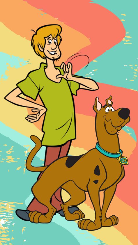 80s Cartoons Wallpaper, Shaggy And Scooby Wallpaper, Scooby Doo Comic, Scooby Doo Wallpaper, Scooby Doo Art, Shaggy Scooby Doo, Saturday Cartoon, Scooby Doo Pictures, Male Cartoon Characters