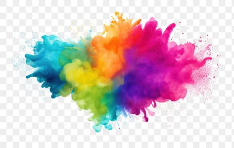 Watercolor Background Tattoo, Skin Branding, Best Basketball Jersey Design, Color Splash Effect, Splash Png, Rainbow Explosion, Paint Splash Background, Color Dust, Rainbow Png