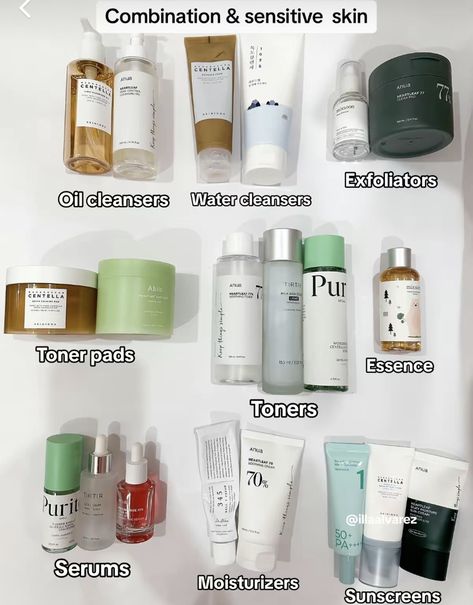 Best Korean Cleanser, Best Skincare Brands, Cheap Skincare, Combination Skin Routine, Skincare Recommendations, Skincare For Combination Skin, Korean Skin Care Secrets, Skincare For Oily Skin, Korean Beauty Secrets