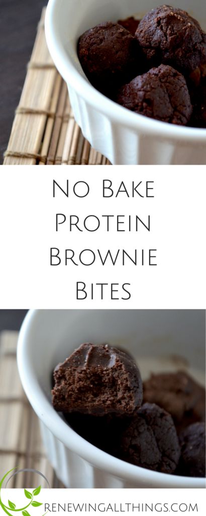 No Bake Protein Powder Recipes, Non Bake Protein Balls, Chocolate Brownie Protein Balls, Brownie Energy Bites, No Bake Protein Brownie Bites, Protein Balls Brownie, Protein Powder No Bake Cookies, No Bake Protein Desserts, No Bake Chocolate Protein Cookies