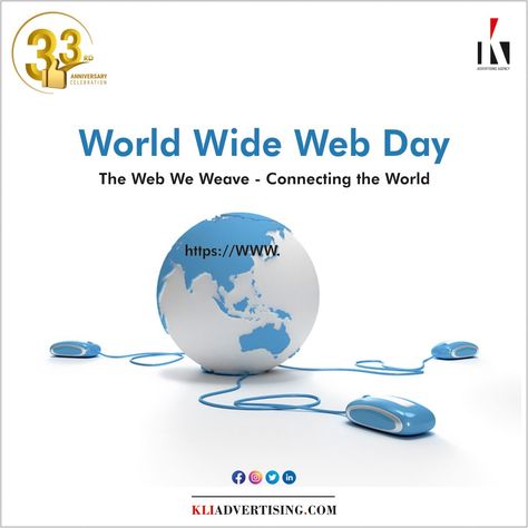 Happy World Wide Web Day Where Ideas Take Flight! Digital Threads that Bind: Celebrating the WWW's Endless Possibilities internetday Call or Whatsapp : 7048939899 #internet #internationalinternetday #iso #technology #worldinternetday #digitalmarketing #worldwideweb #internetmarketing #digital #marketing #socialmedia #internetexplorer #online #instagram #web #happyinternetday #like #website #telecommunications #WorldWideWebDay World Wide Web Day, Body Logo Design, Body Logo, World Wide Web, Social Media Marketing Content, Marketing Content, Content Creation, Digital Marketing Agency, Endless Possibilities