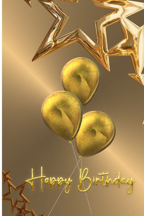 Gold stars background with gold balloons birthday celebrations.. Birth Day Background Images, Gold Stars Background, Stars Background, Balloon Background, Birthday Image, Day Background, Birth Day, Balloons Birthday, Star Background