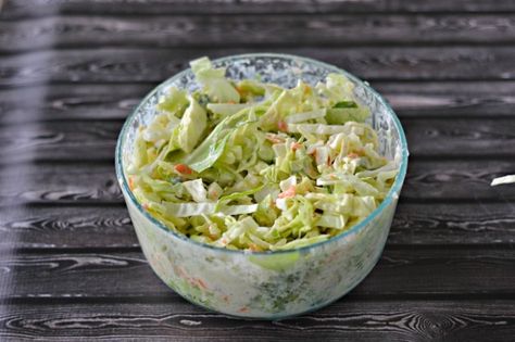 Bobby Flay's Cole Slaw Coleslaw Salads, Clean Salads, Seasonal Meals, Creamy Slaw, Salad Master, Coleslaw Recipes, Recipes For Families, Simple Salads, Bobby Flay Recipes