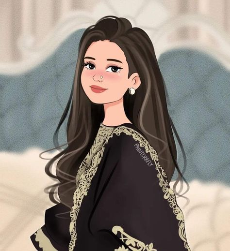 Girly Art Illustrations Beauty, Aesthetic Profile Picture Cartoon Soft, Cartoons Dp, Girly M, Girly Dp, Whatsapp Wallpaper, Cute Couple Cartoon, Woman Illustration, Girly Art Illustrations