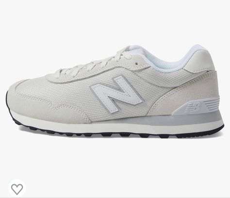 Neutral light grey and white fashion sneakers with new balance N logo New Balance 515 V3, New Balance 515, New Balance Classics, Baby Words, Sporty Sneakers, Gray Matters, Balance Sneakers, Athletic Shoe, New Balance Sneakers