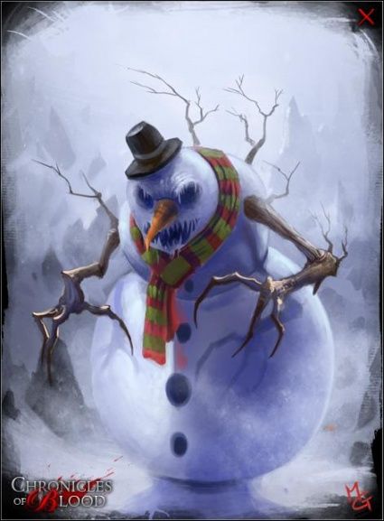 Something wicKED this way comes....: Saturday's Sadistic Snowmen (Creepmas Day 1) Evil Snowman Art, Creepy Snowman, Scary Snowman, Evil Snowman, Evil Christmas, Christmas Creepy, Dnd Christmas, Scary Christmas, Christmas Horror