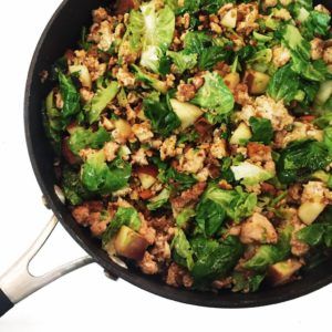 Whole 30 Ground Turkey, Turkey Brussel Sprouts, Ground Turkey Recipes Easy, Ground Turkey Recipes Healthy, Ground Turkey Tacos, Healthy Ground Turkey, Healthy Turkey, Brussels Sprout, Whole30 Recipes