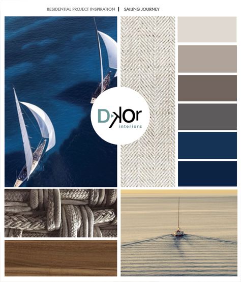 Marine Interior Design, Marine Moodboard, Nautical Bedroom Colors, Boat Decorating Ideas Interiors, Nautical Color Palette, Nautical Interior Design, Inteior Design, Nautical Elements, Nautical Interior