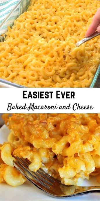 Crockpot Spaghetti, Best Mac N Cheese Recipe, Baked Mac And Cheese Recipe, Best Macaroni And Cheese, Baked Macaroni And Cheese, Easy Mac And Cheese, Thanksgiving Food Sides, Easy Cheese Recipes, Macaroni Cheese Recipes