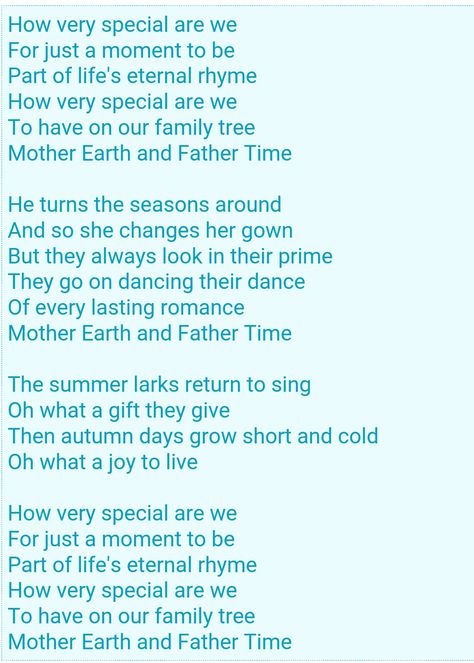 Mother Earth and Father Time -Charlotte's Web Mother Earth Poem, Mother Earth Quotes, Earth Poems, Poem About Myself, Earth Quotes, Into The Woods Quotes, Mother Poems, Song Words, Father Time