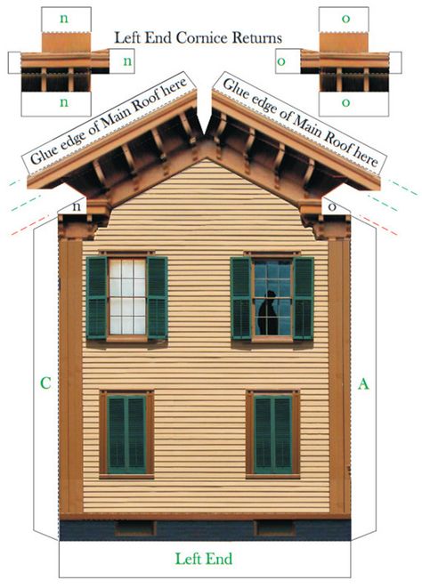 Petite Properties, N Scale Buildings, Paper Models House, Train Yard, Paper House Template, Paper Soldiers, Model Houses, Ho Scale Buildings, N Scale Model Trains