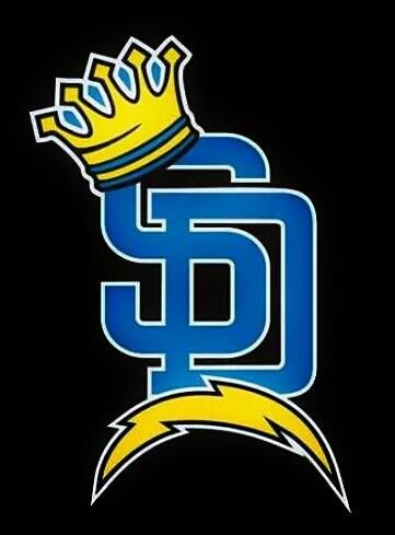 SD Crown San Diego Chargers Football, La Rams Football, Sd Logo, Chargers Logo, San Diego Tattoo, Swimwear Photoshoot, Football Crafts, Chargers Football, Chargers Nfl