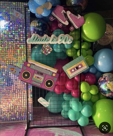 90s Disco Party Decorations, 80s And 90s Theme Party, 80s 90s Party Decorations, 80 90 Party Theme, Disco Balloon Decor, 90s Theme Decorations, 80s Photobooth, 90 Party Theme, 80s Decorations Party