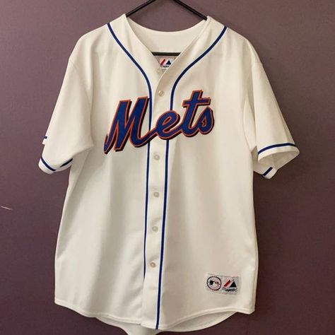 JOHAN SANTANA AUTHENTIC METS JERSEY #57 Mets Jersey, Lets Go Mets, Washing Labels, Ny Mets, Aesthetic Outfit Ideas, Princess Bubblegum, Lets Go, Aesthetic Outfit, Madonna