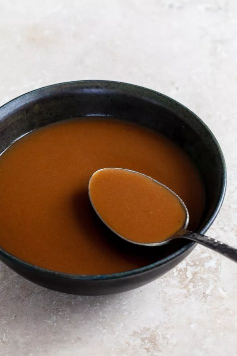 Classic Demi-Glace Sauce Recipe Espagnole Sauce, Sauce For Steak, Seared Duck, Steak Dishes, Homemade Chicken Stock, Brown Sauce, Steak Sauce, Simply Recipes, Meat Sauce