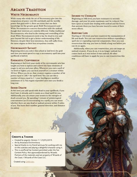 Arcane Tradition 5e, Homebrew Classes, Dnd Wizard, Dungeons And Dragons Rules, Dnd Homebrew, D D Classes, Dnd Races, Dnd Classes, Dungeons And Dragons 5e